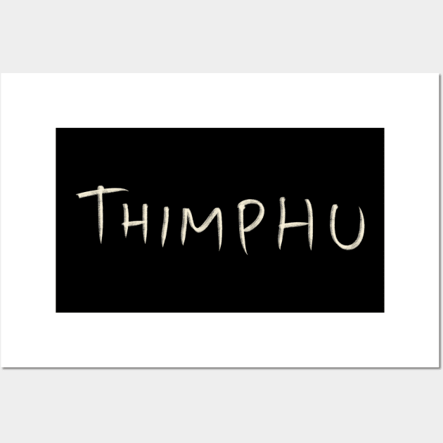 Thimphu Wall Art by Saestu Mbathi